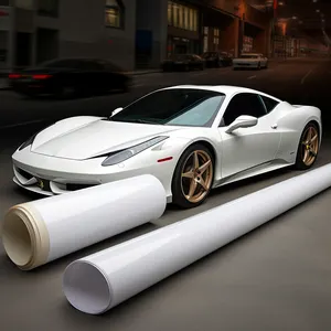 2023 kenteer超级光泽陆军绿色白色汽车汽车包装薄膜去除汽车车身乙烯基包装
