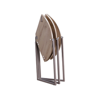 Gomlden table basse pliable et réglable, peu encombrante