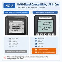 High Precision Adjustable DC Signal Generator 4-20mA 0-10V for Water Treatment Automation Control System Calibration