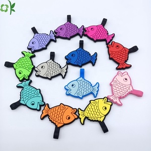 OKSILICONE Personalized Wholesale Silicone <strong>Pet</strong> ID <strong>Tags</strong> Dog <strong>Name</strong> <strong>Tag</strong> Custom Engraved Logo Silicone <strong>Tags</strong> - Product Image 5