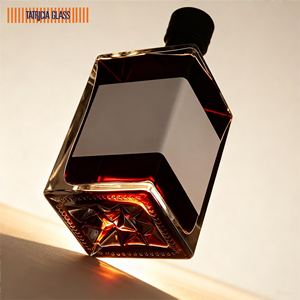 زجاجات زجاجية شفافة بالجملة سعة 500 مل و750 مل - شعار مخصص OEM ODM للويسكي والفودكا والبراندي والتيكيلا، مصنع حاصل على شهادة الآيزو - Product Image 1