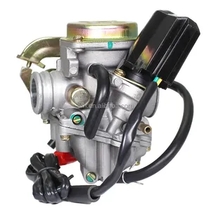 Scooter için DXUFIT Carb 139QMB 139QMB ma Moped Motocross giyotin çocuk motosikleti karbüratör GY6 50cc-80cc çin 4 zamanlı 19mm kabul