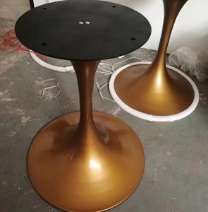 مطعم الأثاث الساق المعدنية قاعدة طاولة من الفولاذ غير القابل للصدأ 2020 جديد تصاميم القرن شكل - Product Image 5