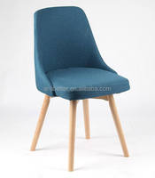 Ensemble de chaises de salle à manger nordique cuisine de luxe moderne salle à manger meubles de Restaurant chaise de salle à manger en tissu de velours
