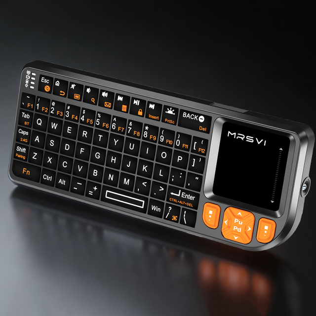 2.4G BT Wireless Mini Keyboard A8 Touchpad Keyboard Remote Control USB Interface for Android Smart TV PC TV BOX