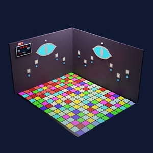 Pavimento Interattivo a LED per Giochi Indoor <span class=keywords><strong>Escape</strong></span> Activate Hide Devil's Eye <span class=keywords><strong>Game</strong></span> Room 30x30cm Mega Relay Pixel Grid Floor Is Lava - Product Image 6