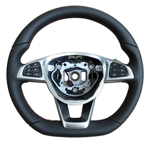 Volante para Mercedes Benz C217 W221 W222 S63 C63 GLA45 C43 SLC <span class=keywords><strong>43</strong></span> R172 <span class=keywords><strong>AMG</strong></span> W205 La CIA GLA 45 clase actualización <span class=keywords><strong>AMG</strong></span> estilo - Product Image 1