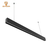 Reflector cup low glare suspension mounted direct indirect Linear LED Light up down linear luminaire