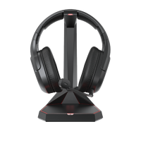 Casque de jeux sans fil bluetooth 7.1, écouteurs avec lumière RGB, casque d'écoute