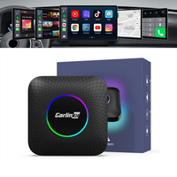 Adaptador Carplay Qualcomm Sm6225 8 128Gb con GPS, Android 13, Caja de Entretenimiento Portátil para Auto, Caja con IA para Car Play, Netflix, YouTube
