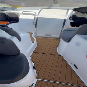 Yate Sunseeker Camargue 51 Cockpit de 1996 con Suelo de Madera de Teca EVA Contemporáneo de 18 mm de Durabilidad, Instalación de Clic Suave - ¡Oferta en eBay! - Product Image 3