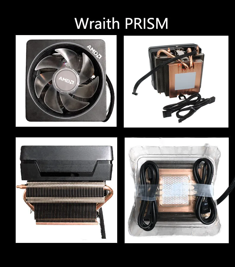 AMD Wraith Prism RGB Cooler - Efficient Heatsink Solutions