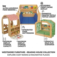 Muebles de Madera Contrachapada de Abedul para Descanso y Aprendizaje en Guarderías y Preescolares Montessori
