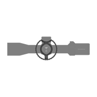 Roue de mise au point latérale pour lunette tactique étanche en aluminium Tauron