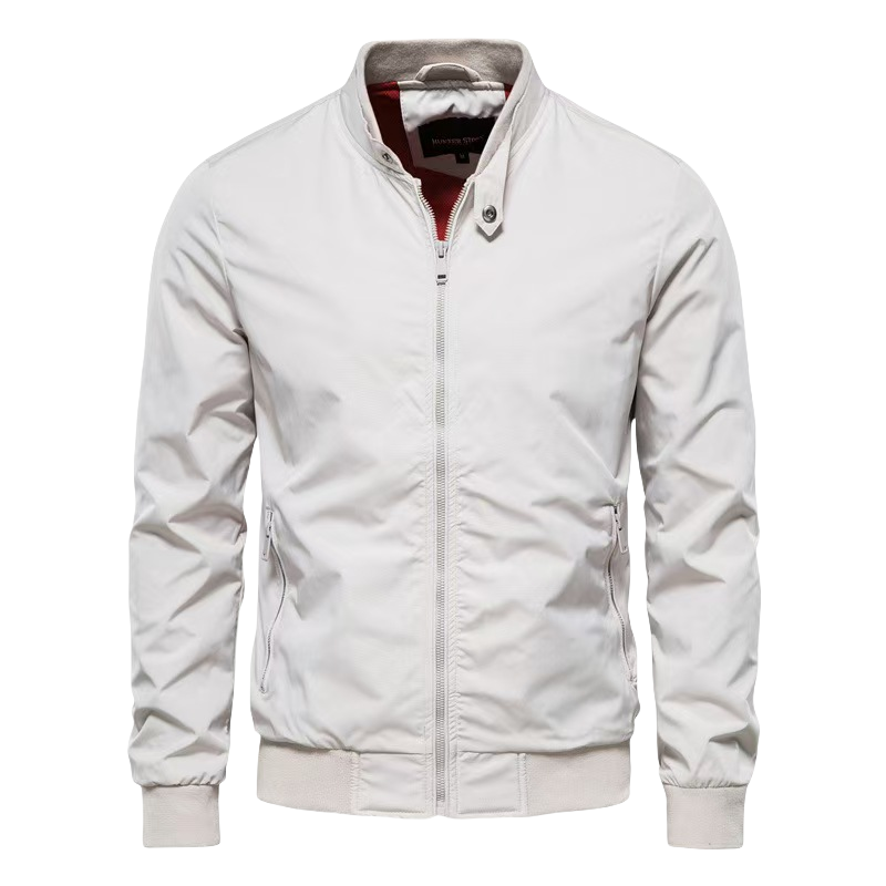 2025 Fashion Streetwear Zip Pocket Bomber Jacket - High Quality
