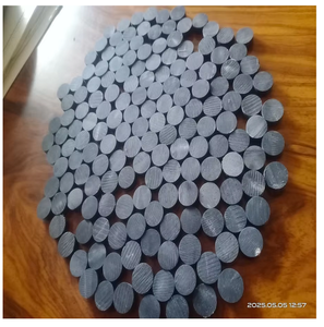 High Quality Natural Buffalo Horn <b>Button</b> Blanks Sequins Decoration | Eco-Friendly Shank Jeans Garments HA Customized Size Logo - Product Image 1