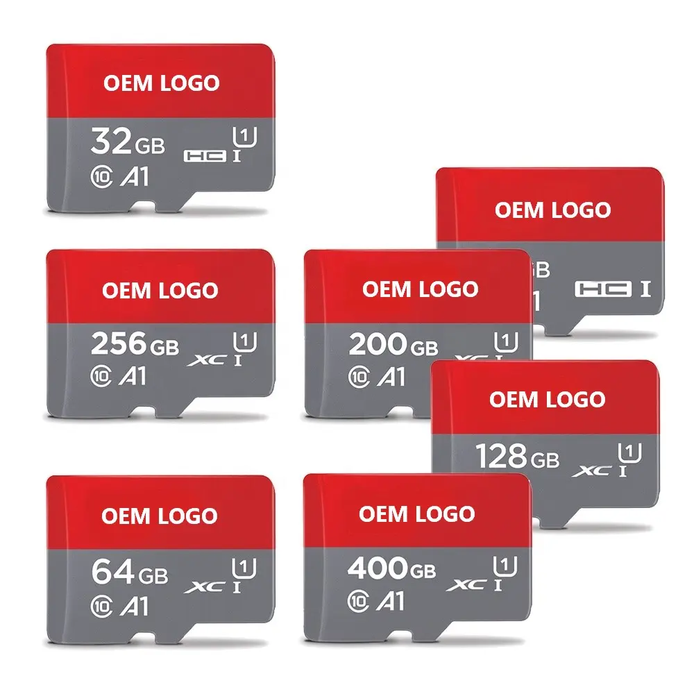 100% ban đầu thẻ TF 1GB 2GB 4GB 8GB 16GB 32GB 64GB 128GB 256GB Micro thẻ nhớ Lớp 10 U1 U3 Mini SD thẻ