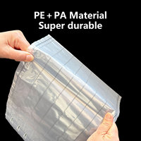 Haute qualité écologique PE PA recyclable étanche gonflable colonne d'air sac rouleau antichoc protecteur bouteille de vin 40-80um