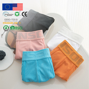 Luxury Style Viscose Men's <strong>Briefs</strong> &amp; <strong>Boxers</strong> Comfortable High Elasticity Solid Color Trunk Casual Underwear for Men Custom Logo - Product Image 2