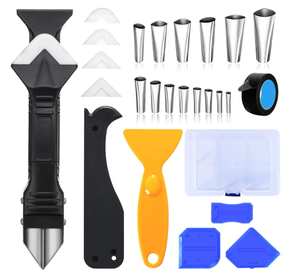 3 в 1, насадка из нержавеющей стали для герметика - Product Image 1