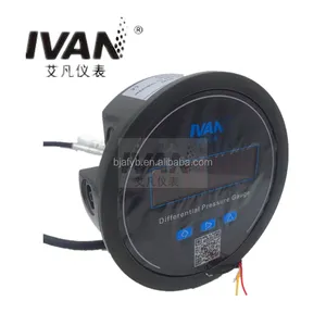 Kỹ Thuật Số Vi Sai Đo Áp Suất Vi Sai Đo Áp Suất Với Báo Động Led Vi Sai Kỹ Thuật Số Đo Áp Suất Không Khí