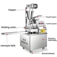 Machine automatique de fabrication de soupes-baozi, de paos, de momos et de pains farcis