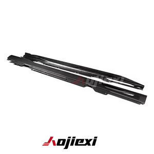Gonna laterale in fibra di carbonio stile SQ per <span class=keywords><strong>BMW</strong></span> <span class=keywords><strong>4</strong></span> <span class=keywords><strong>serie</strong></span> G26 <span class=keywords><strong>4</strong></span> porte 2021 + <span class=keywords><strong>Gran</strong></span> Coupr paraurti laterale Splitter Kit corpo di alta qualità - Product Image 5