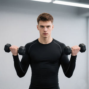 Camisetas deportivas de secado rápido para hombre personalizadas con diseño OEM/ODM, camisetas ligeras para correr, gimnasio, entrenamiento al aire libre, deporte, Fitness, gimnasio, camisetas para hombre - Product Image 2