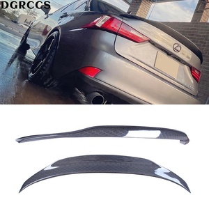 Original for IS E3 3rd Generation PSM Style Honeycomb Carbon Fiber Non Perforated Rear Spoiler Trunk 2013-2020 Carbon - Product Image 1