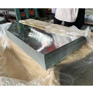 China Fabricación GI GL Placa 0,5mm Hoja de acero galvanizado grueso