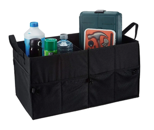 Organisateur de coffre de voiture multifonctionnel AUTOWAY en tissu Oxford, pliable, imperméable, sac de rangement portable - Product Image 1
