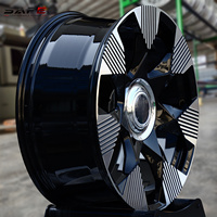 Rines de Aleación Forjada Dualtone con Diseño Pentagonal de 20, 21 y 22 Pulgadas 5x112 para Autos de Alto Rendimiento, Compatibles con Rolls Royce Ghost y Monaco Sedan