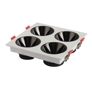 <span class=keywords><strong>Gu10</strong></span> LED mô-đun Nhôm Vòng <span class=keywords><strong>recessed</strong></span> ánh sáng Trims trắng có thể điều chỉnh Led <span class=keywords><strong>Downlight</strong></span> chủ nhà ở - Product Image 4