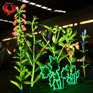 Waterproof Outdoor Lanterns for Festive <b>Light</b> Shows Chinese Silk Festival Large Lanterns for Ramadan Thanksgiving Valentine's - Product Image 2