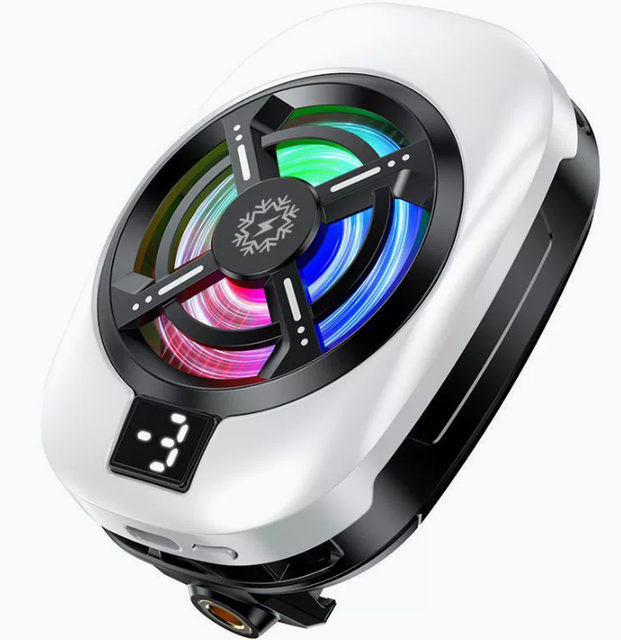 NEW Mobile Phone Cooler Backclip Cool Heat Sink Semiconductor Digital Display Cooling Radiator Game Cooler