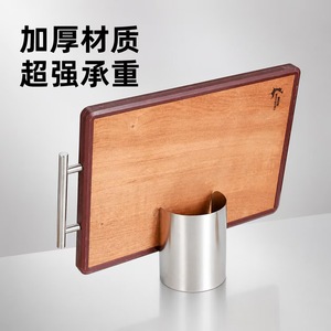 Support de rangement vertical pour planches à découper en acier inoxydable, organisateur de cuisine 12x10, design empilable - Product Image 1
