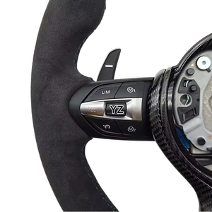 <span class=keywords><strong>Volante</strong></span> Deportivo de Cuero Redondo YZ con Franja Azul Superior, Diseño Único y Popular M Performance para <span class=keywords><strong>BMW</strong></span> F10 F30 - Product Image 2
