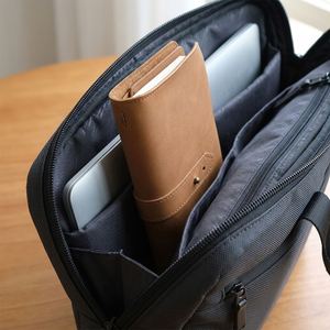 Stocked PU Leather 6 Colors Portable Foldable Cable Storage Bag Promotional Gift Travel Charger Organizer <b>Computer</b> <b>Accessories</b> - Product Image 2