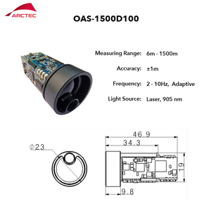 1500m dài-khoảng cách <span class=keywords><strong>Laser</strong></span> khoảng cách mô-đun ngoài trời Meter module cho UAV/chống UAV - Product Image 3