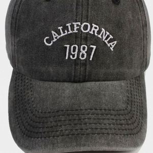 Vintage Washed Embroidered Baseball <b>Hat</b> <b>for</b> Men Sporty Street Style <b>for</b> Spring Summer Customizable Shade Manufactured by Women - Product Image 5