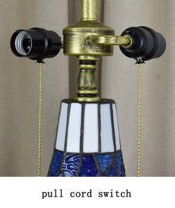 <span class=keywords><strong>Lampe</strong></span> de table LED flexible écologique de style <span class=keywords><strong>Tiffany</strong></span>, abat-jour en verre teinté fait main motif <span class=keywords><strong>libellule</strong></span> bleue, <span class=keywords><strong>lampe</strong></span> de bureau, vente en gros d'usine - Product Image 6