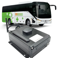 Caméra embarquée multilingue avec boîtier noir, hôte à distance, AHD 1080P, disque dur, carte SD, MDVR intégré, 4G, GPS, WiFi