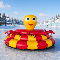 Wild Blade One Stop Sourcing : Jouets de neige gonflables en PVC, entièrement étanches, épaissis et résistants au froid, pour l'hiver, modèle Octopus Skiing