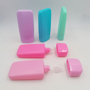Botella de Plástico Vacía para Base de Maquillaje, Protector Solar, Loción, Envase Cosmético Colorido para el Cuidado de la Piel, con Tapa de Inyección Mate, Venta al Por Mayor - Product Image 4