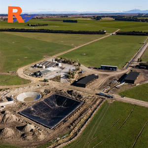 Géomembranes en HDPE, feuille de 20 mils, 45 mils, 60 mils, 0,5 mm, 1 mm, 1,5 mm, rouleau de géomembrane en HDPE, revêtement de barrage, géomembrane, prix d'usine - Product Image 1