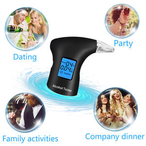 Mini taşınabilir yarı iletken yüksek kaliteli alkol Tester ağızlık alkol dedektörü nefes analiz - Product Image 5