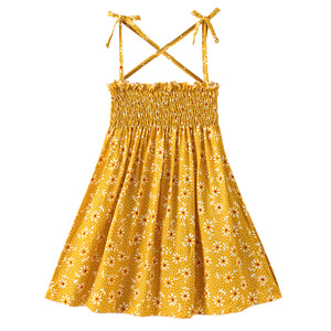 Nuove ragazze carine vestito floreale cotone senza maniche canotta vestito ragazze <span class=keywords><strong>abbigliamento</strong></span> moda casual vestito estivo per le ragazze - Product Image 5