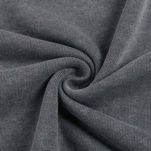 Haute qualité 350 Gsm lavage à l'acide en détresse sweats à capuche surdimensionnés pour hommes unisexe 80% coton 20% Polyester épissage à capuche personnalisé - Product Image 4