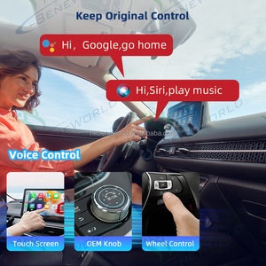 CarPlay sans fil pour téléphone - Dongle multimédia pour autoradio compatible CarPlay filaire, USB-A et USB-C, connexion automatique, mise à niveau OTA à faible latence - Product Image 5