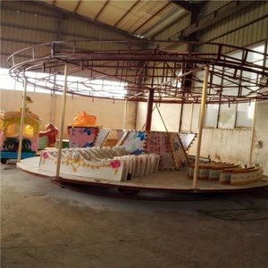 Outdoor Theme Park Attraction <strong>24</strong> <strong>Seats</strong> <strong>Carousel</strong> Merry Go Round for Kids and Adults - Product Image 6